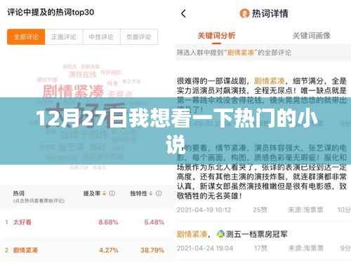 12月27日热门小说推荐,不容错过!